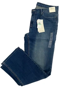 CALVIN KLEIN JEANS CKJ MEN PANTS 41BM723 420 AUTHENTIC BLUE W34XL32 - Picture 1 of 8