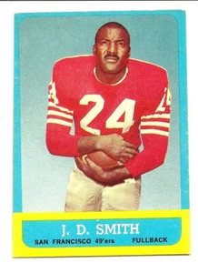 1963 Topps #135 J.D. Smith San Francisco 49ers Football Card EX/NM - Picture 1 of 2