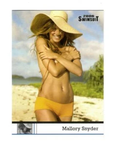 Conjunto de traje de baño Sports Illustrated 2005 y 2006 con Mallory Snyder #54 - Imagen 1 de 1