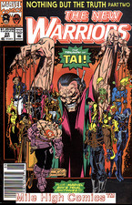 NEW WARRIORS (1990 Series)  (MARVEL) #23 NEWSSTAND Very Good Comics Book