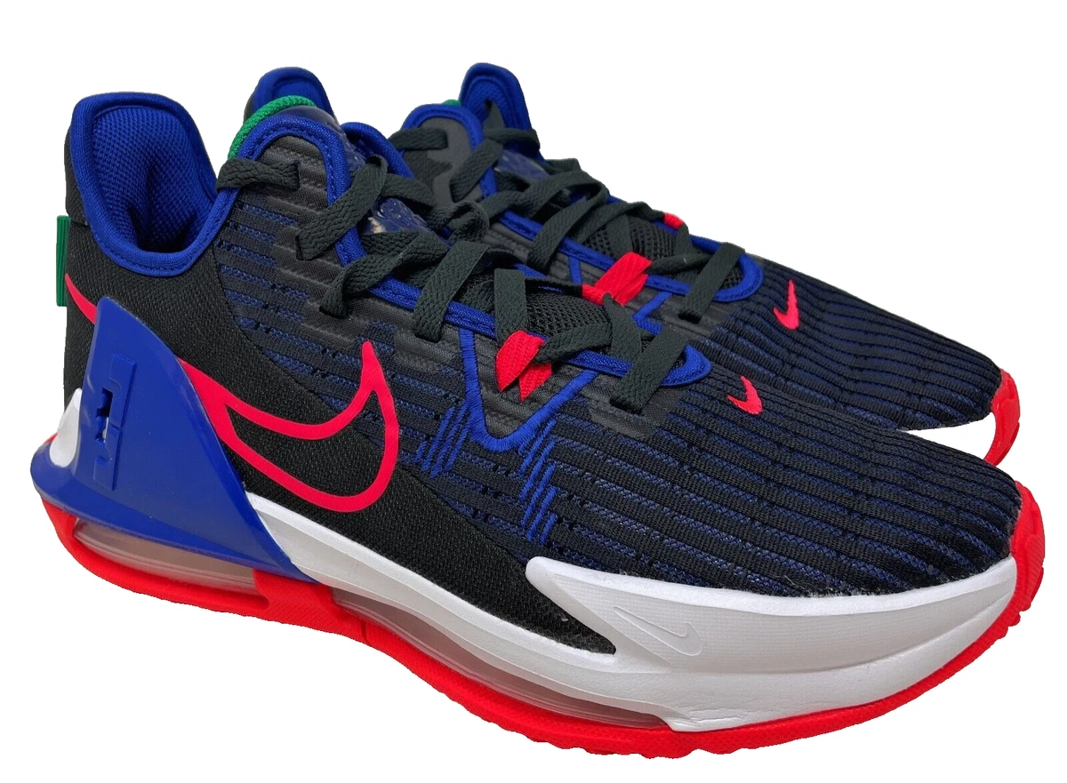 LEBRON WITNESS 6 EP 9.5 ブラック/ブルー Nike LeBron Witness 6 Athletic Shoes for Men for Sale