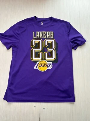 Camiseta NBA Para Hombres XL Púrpura Los Angeles Lakers Equipo de Baloncesto LeBron James #23 Foto 1 de 4