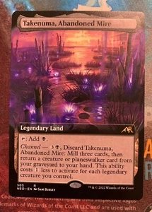 Takenuma, Abandoned Mire Full Art - NM EN - Kamigawa: Neon Dynasty - NEO 505 MTG - Bild 1 von 1