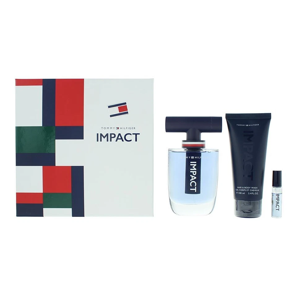 Tommy Hilfiger Impact 3 Pcs Gift Set For Men - Image 1 of 1