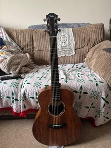 Taylor GS Mini-E - Compact Electro-Acoustic Guitar, Koa with Gig Bag (Used) - Picture 1 of 10