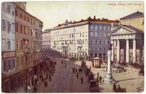 TRIEST - PIAZZA DELLA BAG - F.P. NON VIAGG. -ANIMIERT - Bild 1 von 1