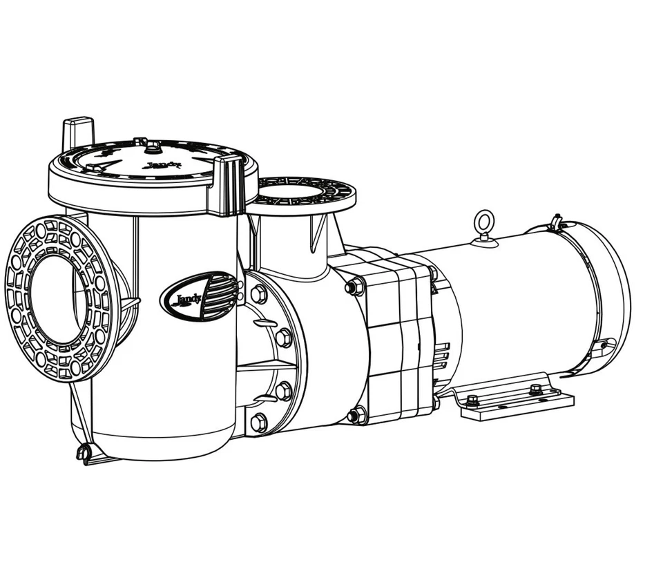 Jandy Backplate with Seals Replacement Kit ONLY For Pump JCP R0921100 - Image 1 of 1