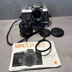 Minolta XE-5 mit MD Rokkor 1:1.7 50mm und 1:2.8 28mm - Bild 1 von 14