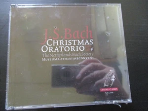 J S Bach Christmas Oratorio 2 CD Set, 2003 Netherlands Bach Society - NEW - Imagen 1 de 2