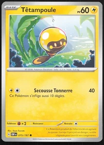 Carte Pokémon Têtampoule 075/197 Flammes Obsidiennes Français - Imagen 1 de 2