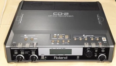 Roland CD-2 Digital CF/CD Recorder CD-R/RW Drive w/ Power Cord Used Tested 2005 - Image 1 of 4