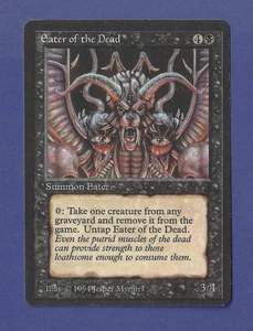 Magic The Gathering 1994 - Eater of the Dead - Summon Eater - The Dark Magic The Gathering - Imagen 1 de 2