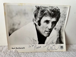 BURT BACHARACH Singer Signed Photo Genuine Original Autograph 24x20cm with COA - Picture 1 of 1