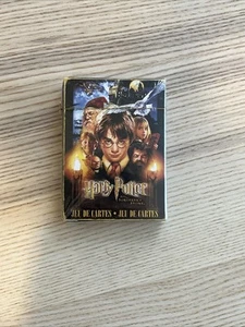 Harry Potter And The Sorcerer's Stone - Playing Cards - Poker Size - New Sealed - Picture 1 of 6