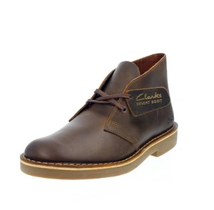 Clarks Desert Boot Evo - Polacchini In Suede Marrone - Uomo Scarpe Polacchini - Imagen 1 de 4