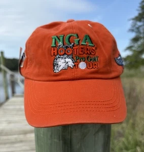 Gorra de golf NGA Hooters Pro Golf Tour 2004 nueva de stock con etiquetas - Imagen 1 de 8