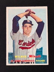 1957 Wilmer Mizell #113 Topps EX-MINT - Picture 1 of 7