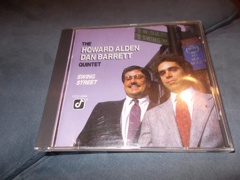 THE HOWARD ALDEN /DAN BARRETT QUINTET-SWING STREET  1988 CD ALBUM - Image 1 of 4