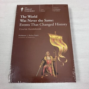 The Great Courses The World Was Never the Same x6 DVD and Guidebook NEW Sealed - Picture 1 of 10