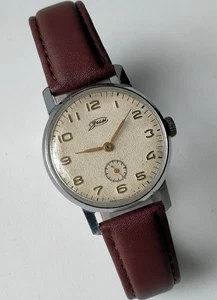 ZIM Pobeda 2602 Vintage Original Soviet Mechanical Casual Men's Watch 1970s - Picture 1 of 11