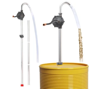 Aluminum Heavy Duty Barrel Hand Pump - Fits 5 to 55 Gallon Drum - With 35" Ex... - Picture 1 of 7