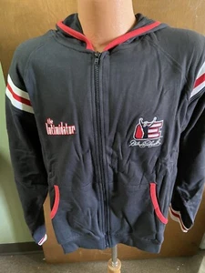 Dale Earnhardt Sr. Nascar "THE INTIMIDATOR" Ladies Full Zip Up JacketW/Hood S - Picture 1 of 3