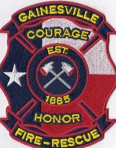 Gainesville Fire Rescue Texas Fire Patch - Bild 1 von 1
