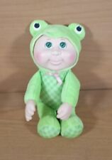 Cabbage Patch Kids Cuties 2019 Green  Frog Bald with Green Eyes 10 in VG Cond
