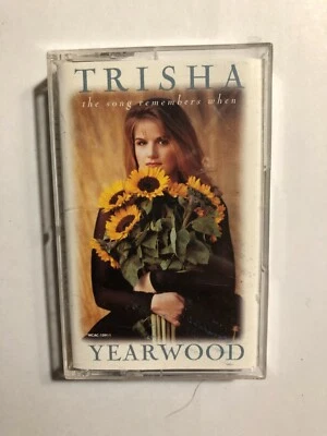 TRISHA YEARWOOD THE SONG REMEMBERS WHEN CASSETTE TAPE Foto 1 de 3