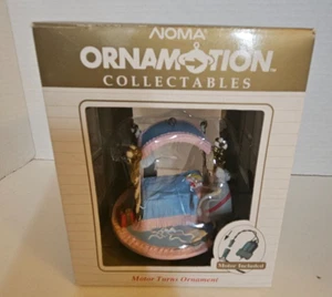 Rare 1989 Noma Ornamotion Nutcracker Suite Clara's Dream Ballerina Canopy Bed - Picture 1 of 10