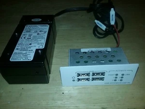 Extron USB Extender AAP Rx Receiver 60-870-22 White & 28-071-07LF Power Supply - Picture 1 of 12