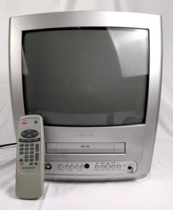 Vintage Magnavox 13" Color TV with Remote MC132EMG/17 Retro Gaming TESTED WORKS - Picture 1 of 10