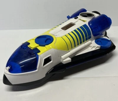 Vtg Fisher Price Mattel Imaginex Space Shuttle Rocket Ship Lights Sound Works - Image 1 of 4