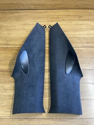 Juego de paneles de ajuste trasero Alcantara C-Pilar 2015-2019 Porsche Carrera 911 T OEM Foto 1 de 4