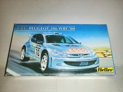 HELLER 1/43 PEUGEOT 206 WRC'00 KIT MONTAGGIO REF.80193 - Immagine 1 di 4