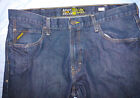 Ariat Men's Jeans Size 38X34 Rebar M5 Straight Leg Blue Denim Pants 34" Inseam