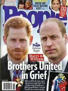 People Magazine  Brothers United in Grief  May 3rd 2021  NEW M-9 - Picture 1 of 1