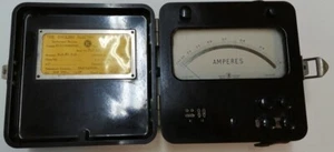 Vintage Milliammeter English Electric 1950 Type I.U.C Bakelite Case With Handle - Picture 1 of 6
