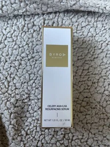 Byroe celery AHA + LHA resurfacing serum 30ml Brand New - Picture 1 of 2