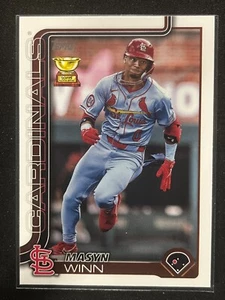 2025 Topps Series 1 - All Star Rookie - Masyn Winn - St. Louis Cardinals - Picture 1 of 2