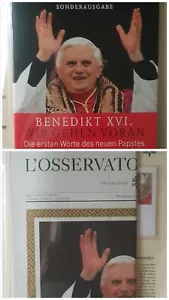 Papst Benedikt XVI. - Briefmarken- und Motivsammlung im Album aus Borek Abbo 04 - Bild 1 von 24