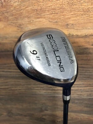 USED RH Sr Men's Integra SoooLong 9 Wood Golf Club Senior Flex Graphite 408-4WMP - Image 1 of 4