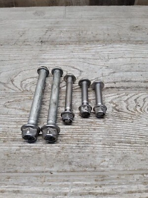 2009 09 09-12 Kawasaki Ninja ZX6R ZX600 amortiguador trasero pernos de montaje  Foto 1 de 4