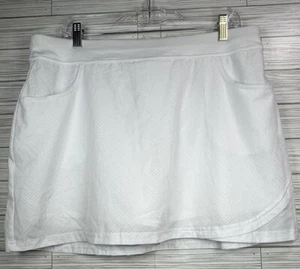 Callaway NWOT Women's Performance Skort White Polyester Blend Golf Tennis Sz XL - Picture 1 of 9