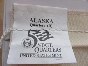 $25 Unopened Mint bag of 2008-D Alaska State Quarters - Picture 1 of 3