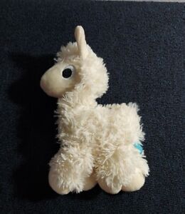 Manhattan Toy Company Cream Llama Alpaca Plush Floppies 9" Stuffed Animal Plush
