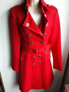 Karen Millen Military Style Coat Size 6 - Picture 1 of 12