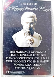 KASSETTE: THE BEST OF WOLFGANG AMADEUS MOZART - Bild 1 von 2
