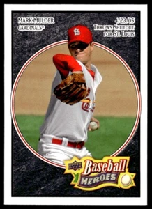 2008 Upper Deck Baseball Heroes BLACK Mark Mulder St. Louis Cardinals #160 - Picture 1 of 2