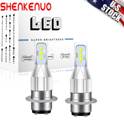 For Yamaha RAPTOR 700 700R 06-17 H6 Xenon LED Hyper Headlight Bulbs Lights Kit - Image 1 of 4